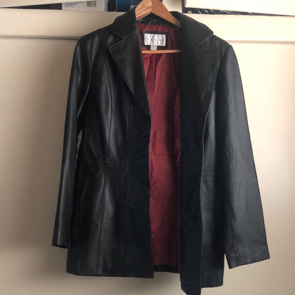Leather jacket